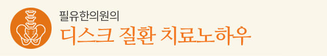디스크 질환 치료노하우